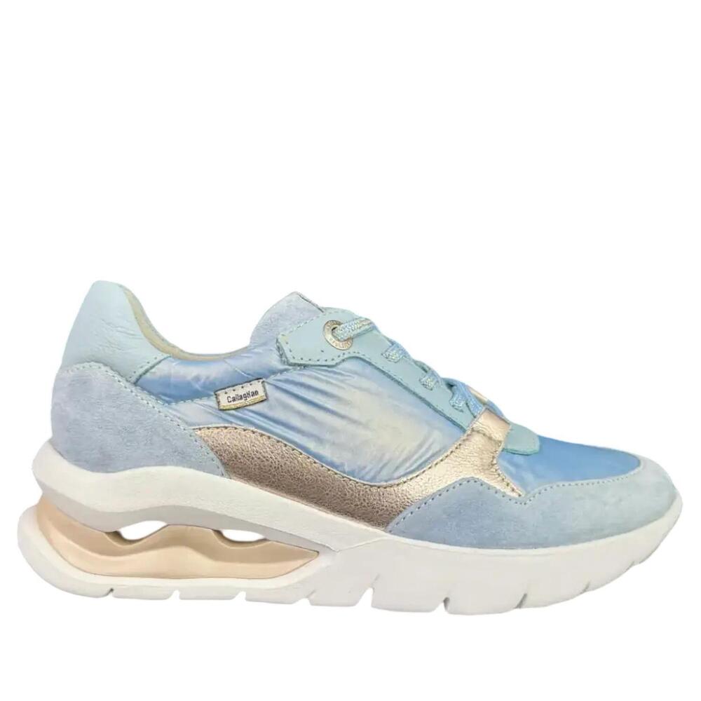 NEW CALLAGHAN women's aria sneakers in blue